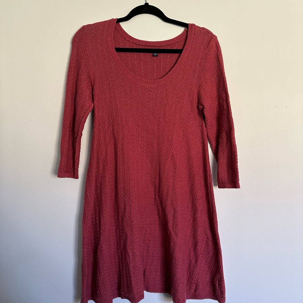 American Eagle Outfitters Pink Long Sleeve Dress